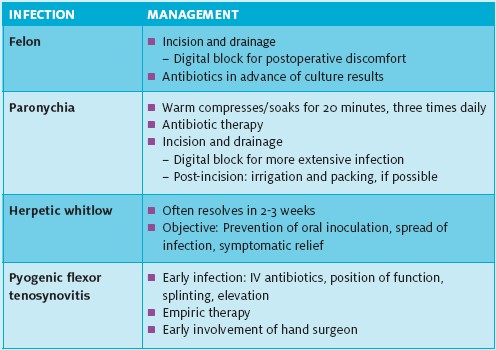 Common Hand Infections