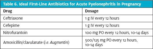 Cystitis and Pyelonephritis in Women