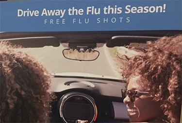 Need a Flu Shot? Pull Up to the Urgent Care Center and Roll Down Your Window