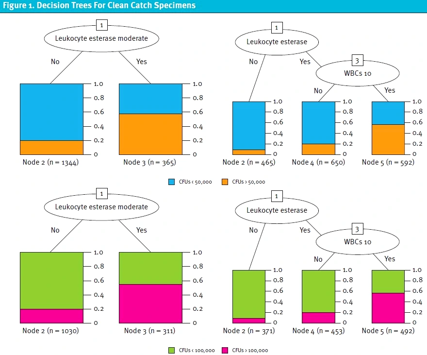 POSITIVE URINALYSIS CRITERIA USING A MACHINE LEARNING APPROACH